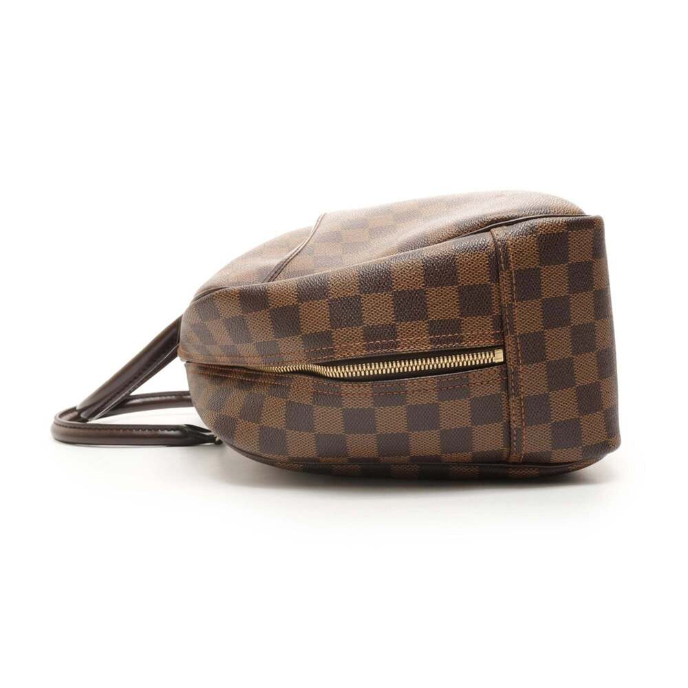 LOUIS VUITTON Authentic Brown Deauville Boston Bag - Picture 3 of 11